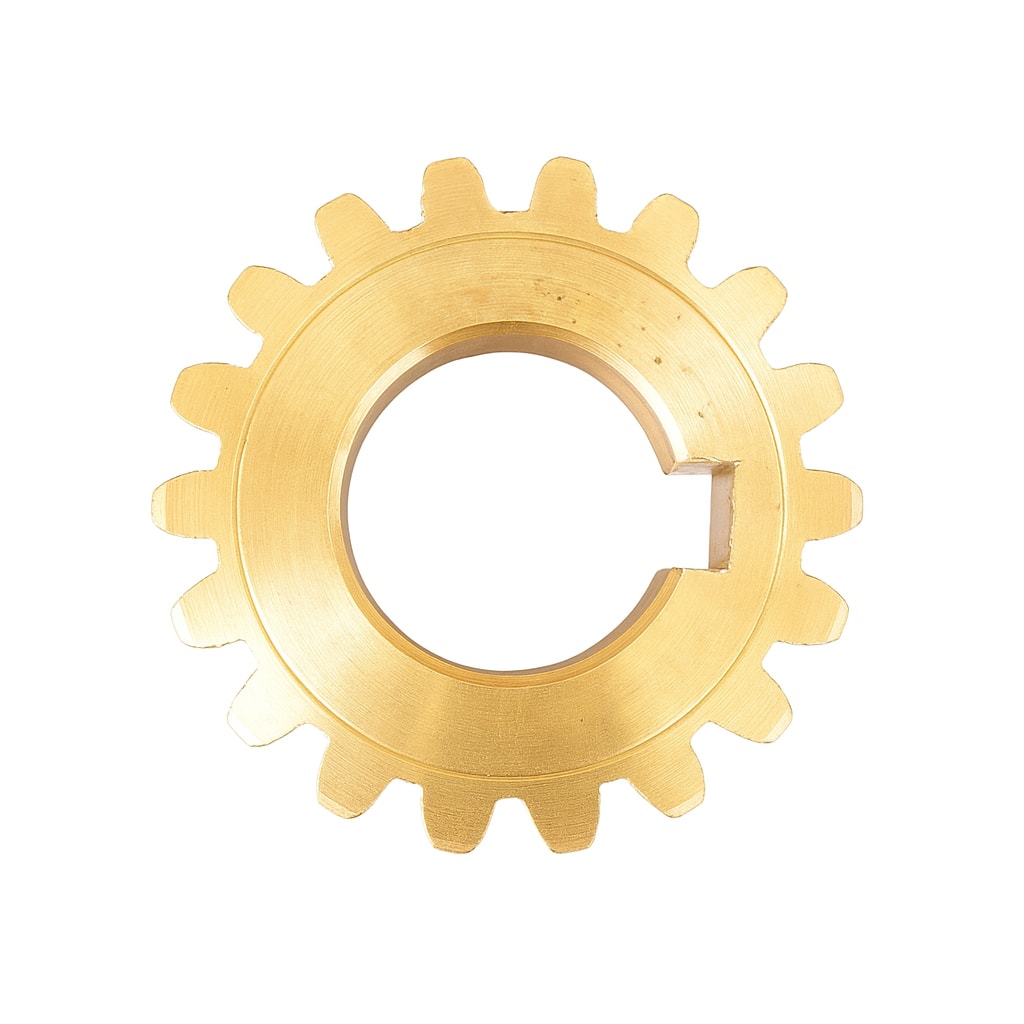 Spares for Electric Full SS Meat Mincer No.12 - Brass Heavy Worm Gear — view 2