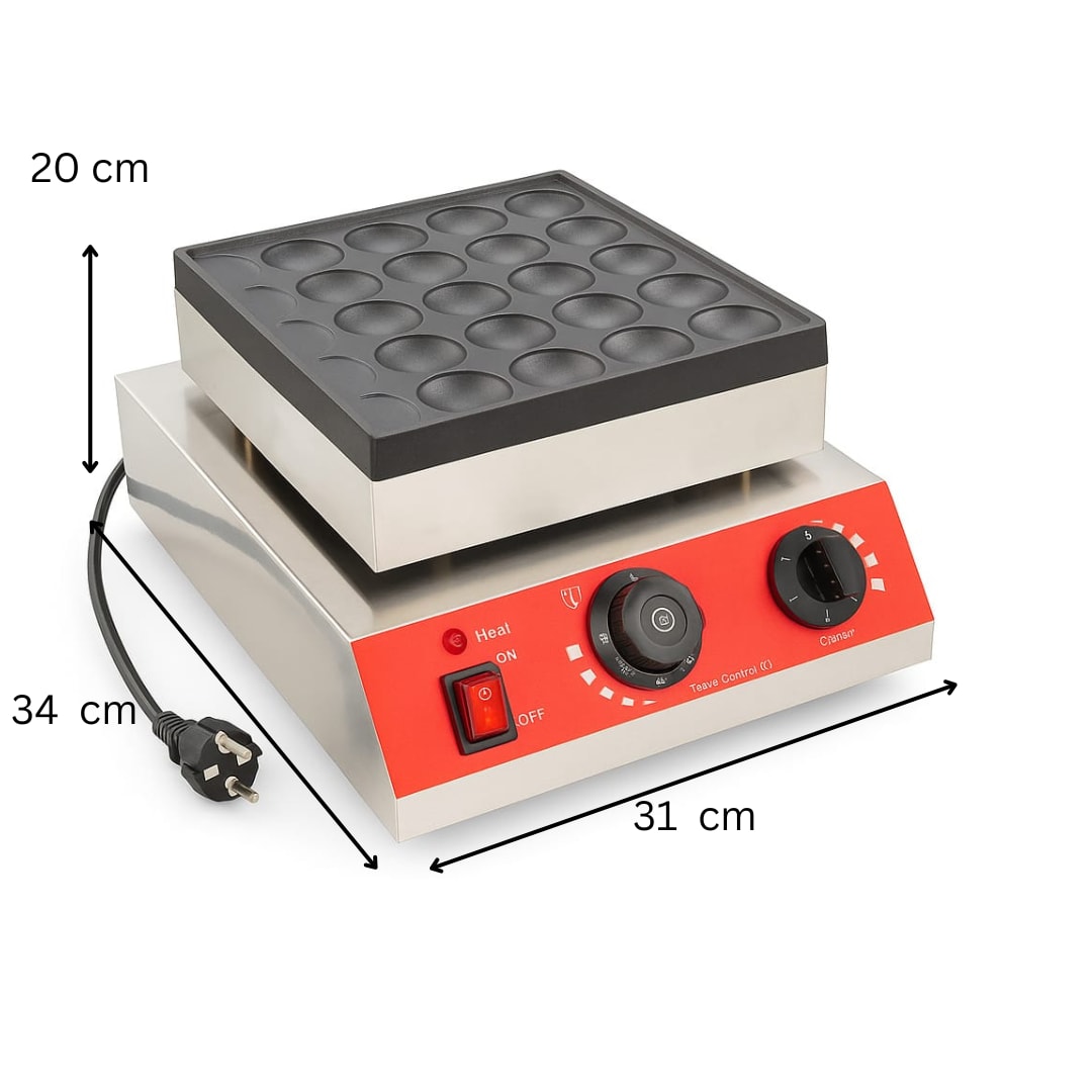 Electric Pancake/Mini Idli Maker 25 in 1 - Premium — view 2