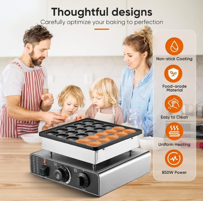 Electric Pancake/Mini Idli Maker 25 in 1 - Eco — view 6