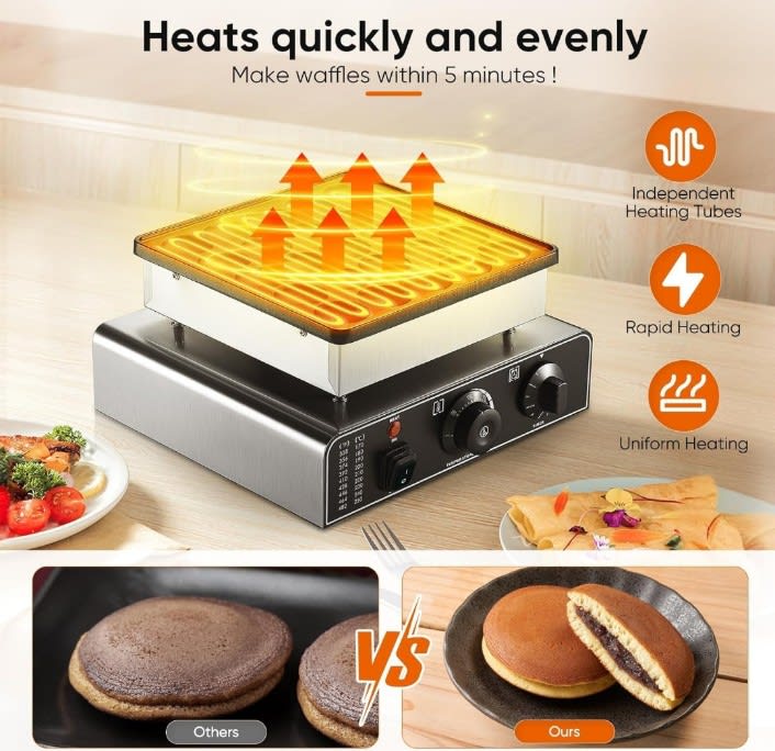 Electric Pancake/Mini Idli Maker 25 in 1 - Eco — view 7