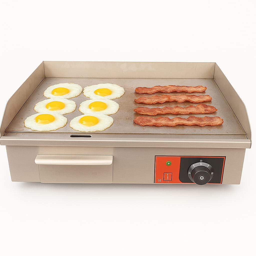Electric Griddle Tawa Plate Small - Full Plain - Premium (Heating Area: 53x36cm) — view 3