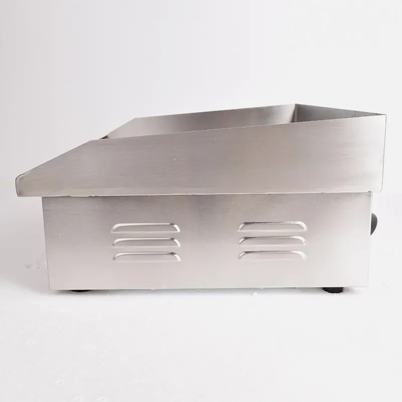 Electric Griddle Tawa Plate Big - Half Plain & Half Grooved (Heating Area: 71x41cm) — view 5