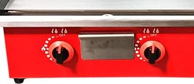 Gas Griddle Tawa Plate Big - Full Plain (Heating Area: 71x41cm) — view 5