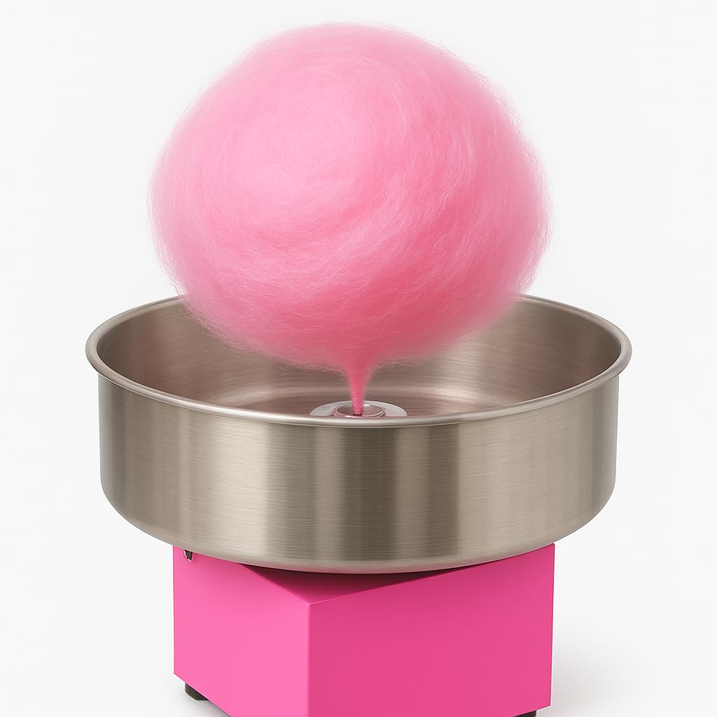 Gas Cotton Candy Machine - MS Pink Body — view 3