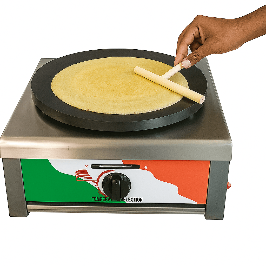 Gas Non-Rotating Crepe/Dosa Maker (Tawa Diameter: 40cm) — view 3