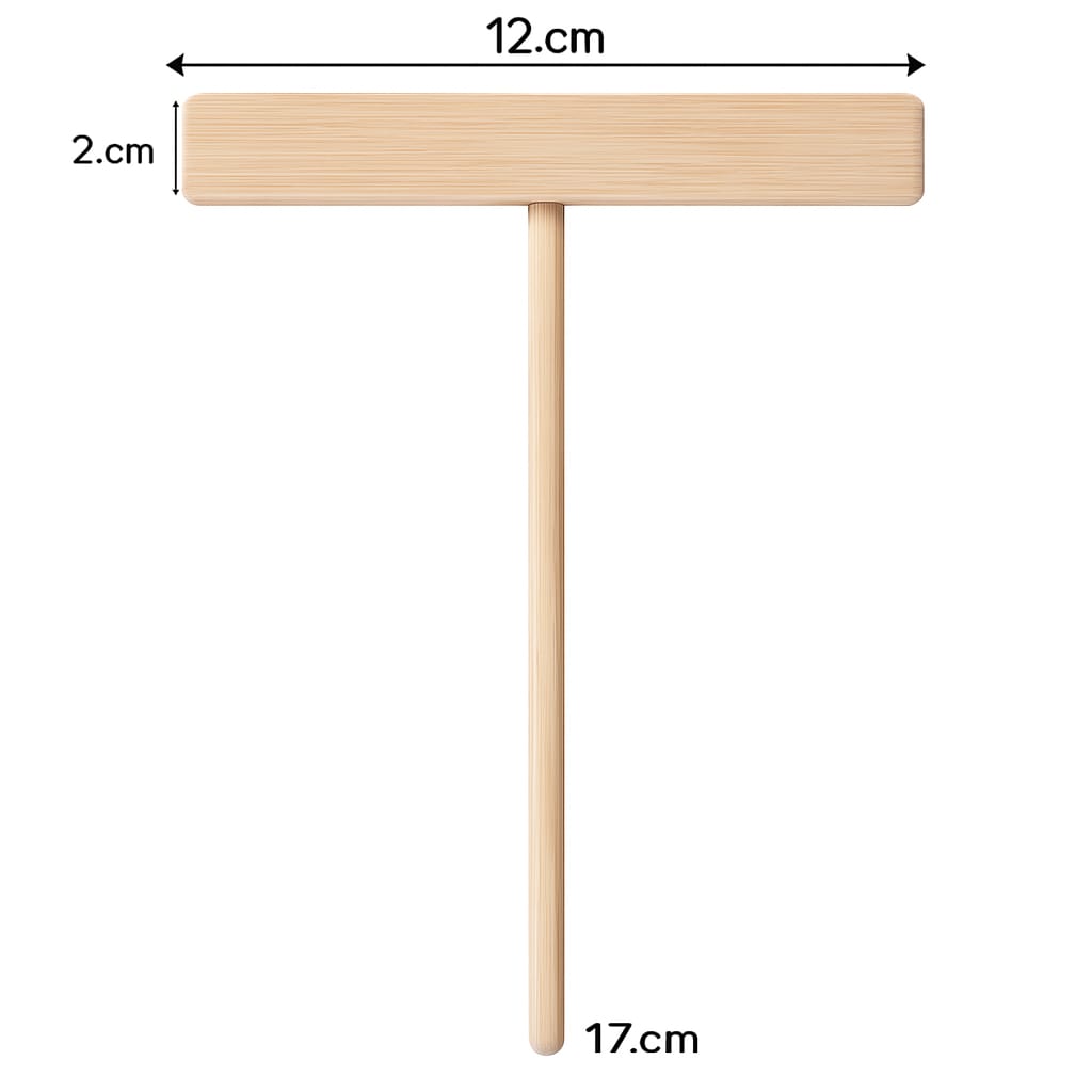 Spares for Crepe/Dosa Maker - Wooden Bamboo Batter/Crepe Spreader — view 2