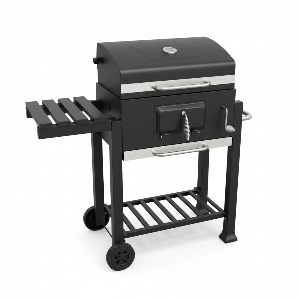 MS Rectangle Barbeque Grill with Temperature Sensor