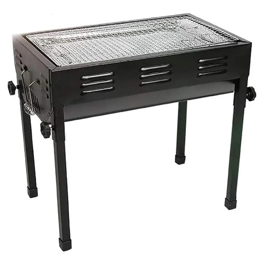 MS Rectangle Barbeque Grill with Removable Legs