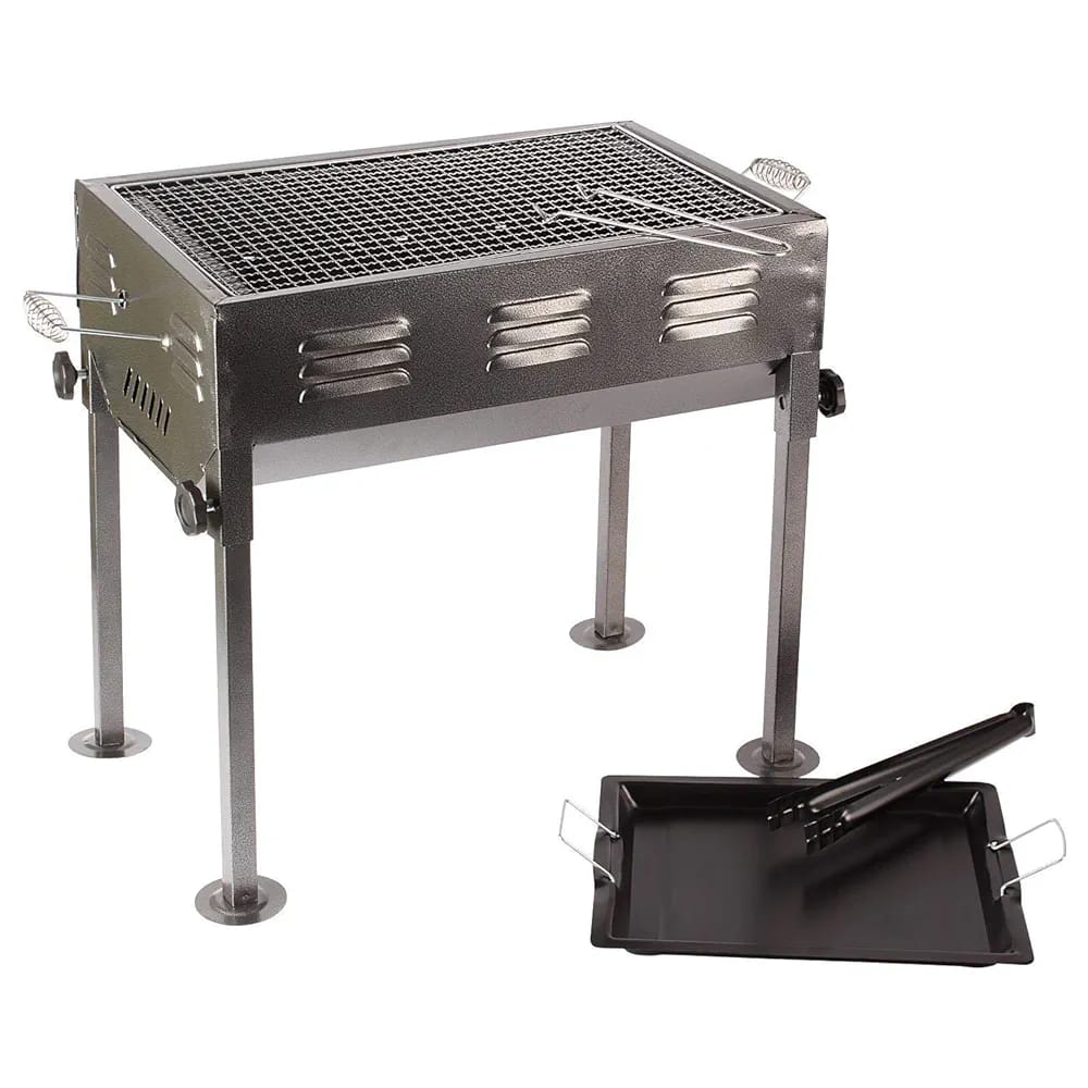 MS Rectangle Barbeque Grill with Removable Legs — view 4