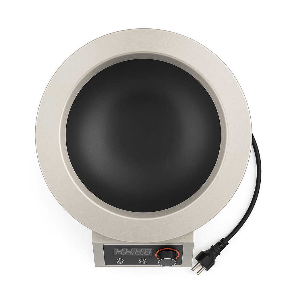 Veratti Full SS Premium Induction - 311(C06) | 3500W | Round |Wok Base | Touchscreen + Knob Model — view 4