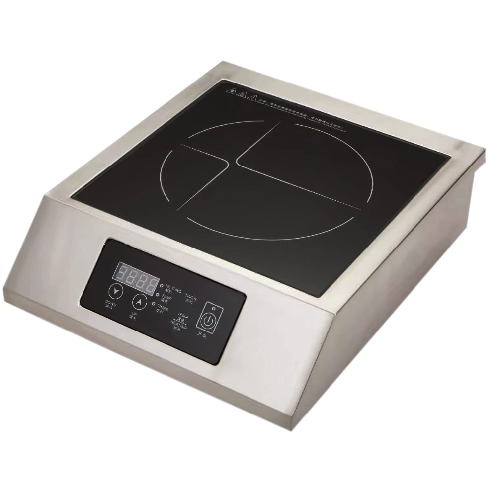 Veratti Full SS Premium Induction - CM1Y | 3500W | Square | Flat Base | Touchscreen Model