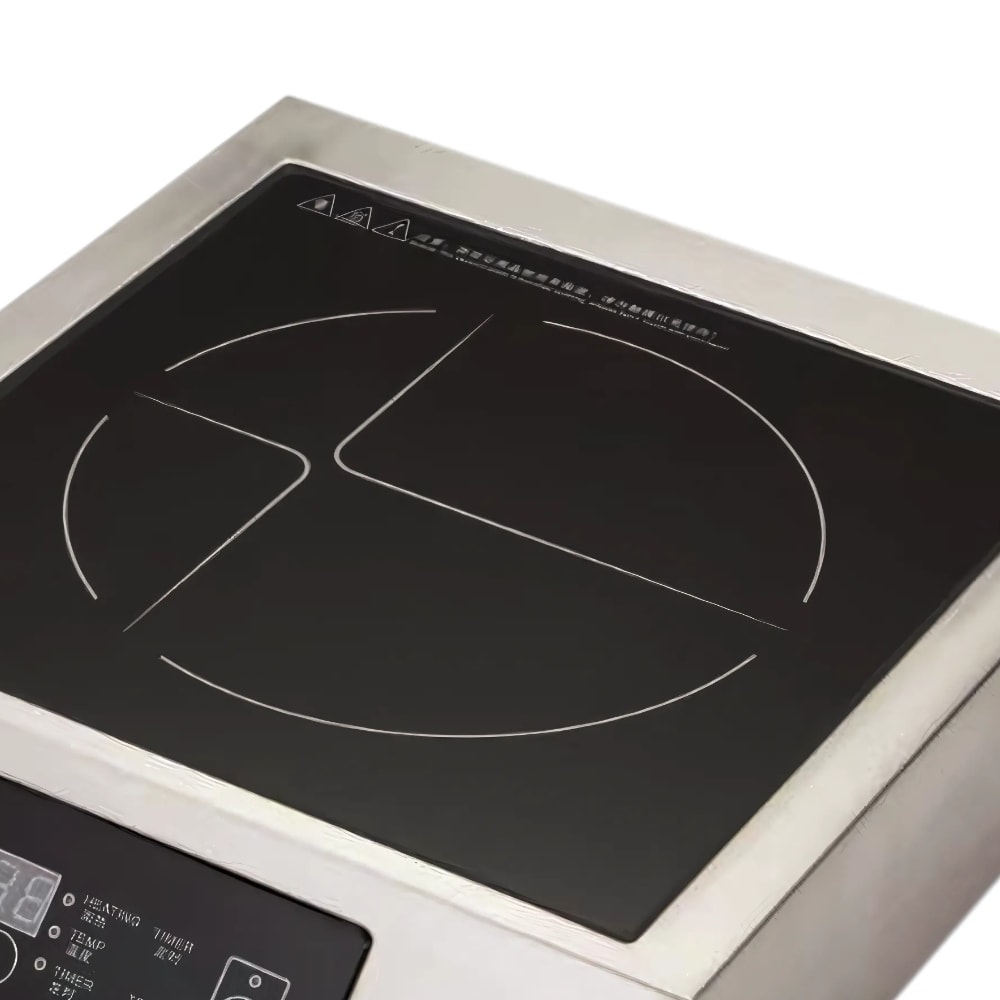Veratti Full SS Premium Induction - CM1Y | 3500W | Square | Flat Base | Touchscreen Model — view 5