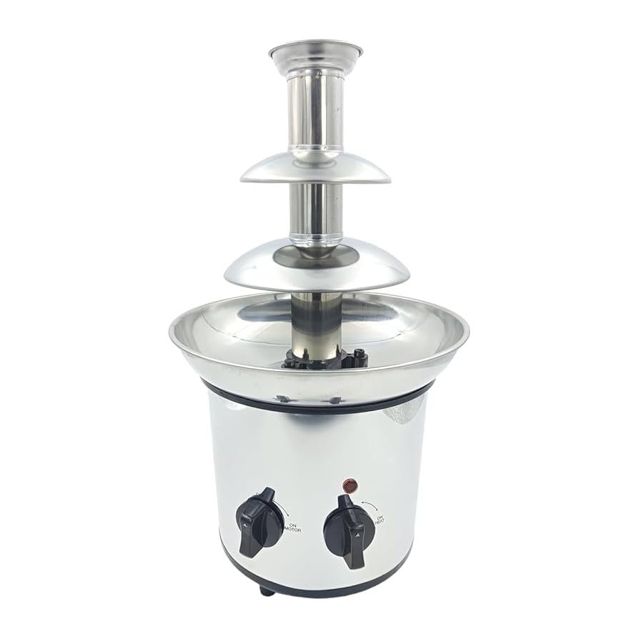 Electric SS Body Chocolate Fountain 3 Layers 40cm