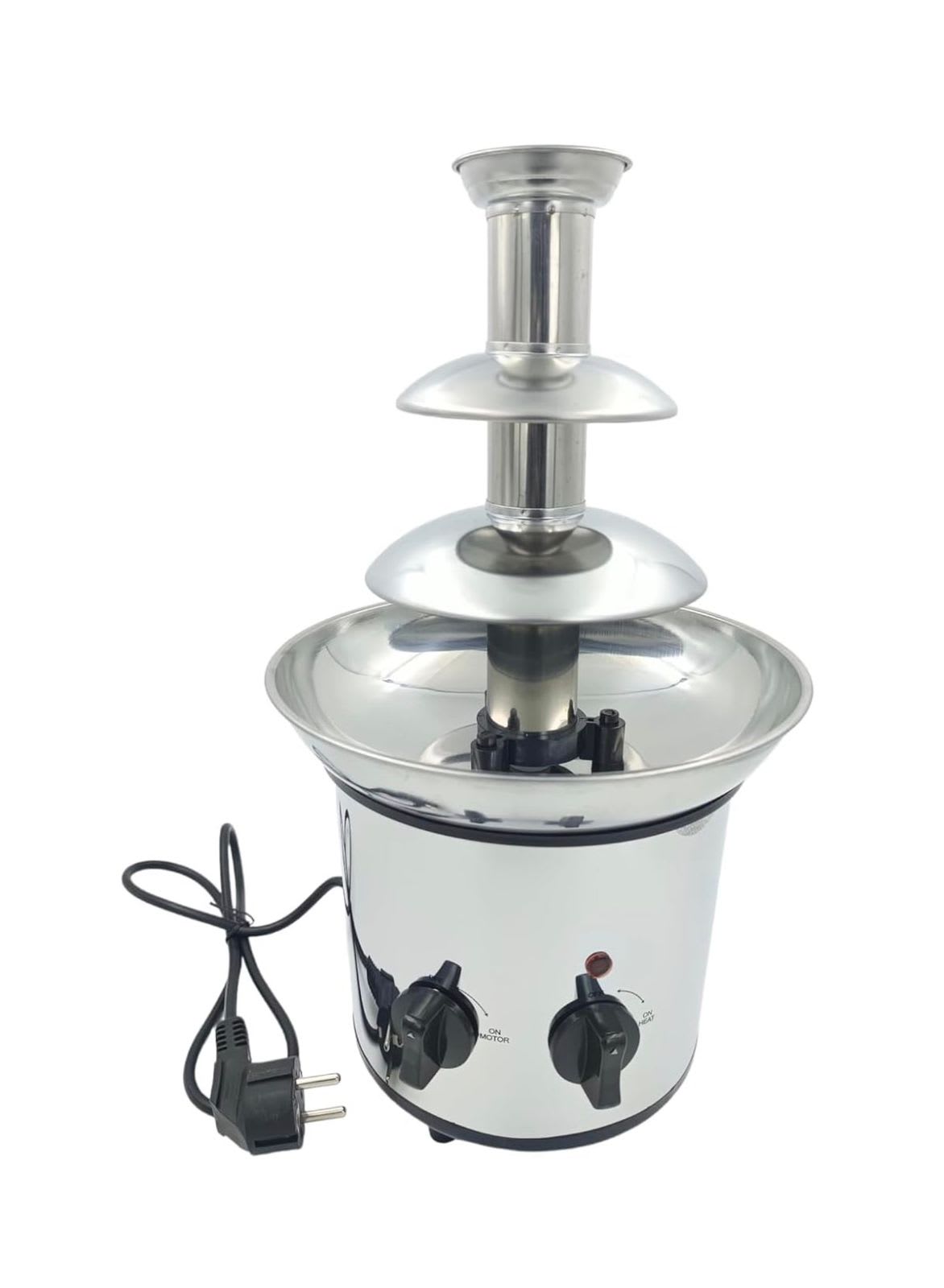 Electric SS Body Chocolate Fountain 3 Layers 40cm — view 7