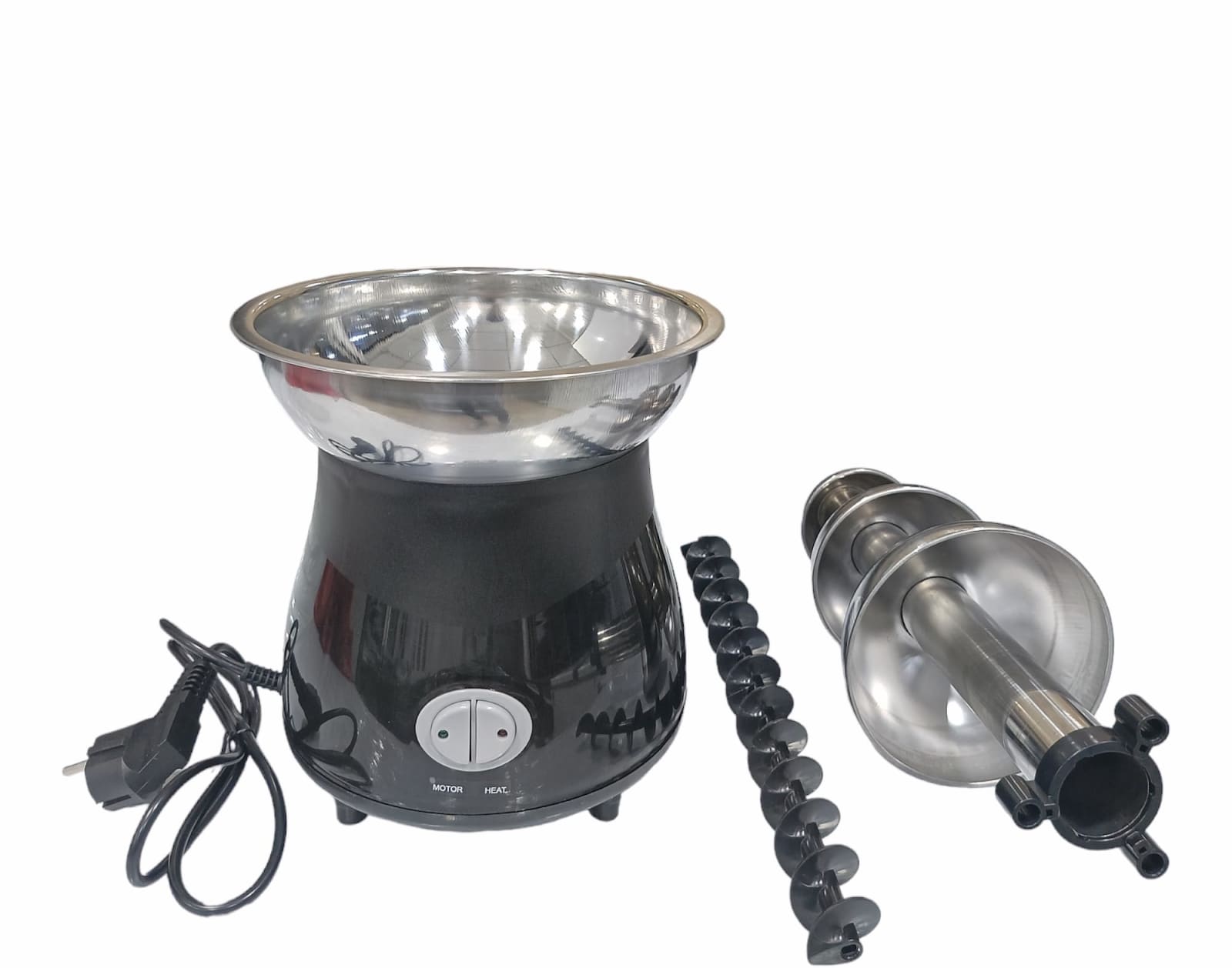 Electric Fibre Black Body Chocolate Fountain 3 Layers 56cm — view 6
