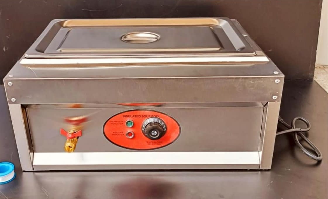 Electric Bain Marie without Glass - 1 Compartment (1 GN Pan of 1/1 150mm ~ 18L/Pan) — view 6