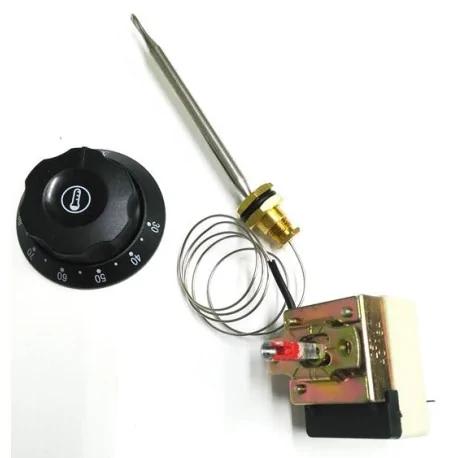 Spares for Electric Hot Bain Marie Ready Counter - Thermostat with Knob 85°c for Heating Cabinet