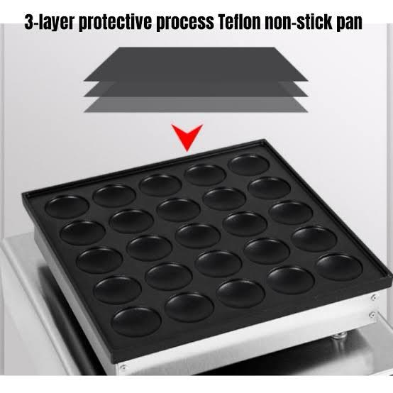 Spares for Pancake/Mini Idli Maker 25 in 1 - Teflon Plate — view 3