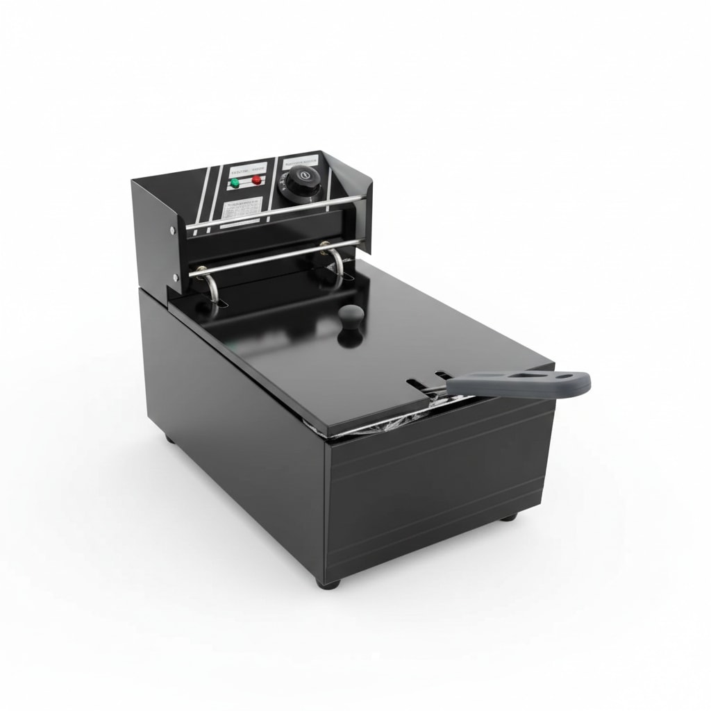 Electric Deep Fryer 8L - Black Body