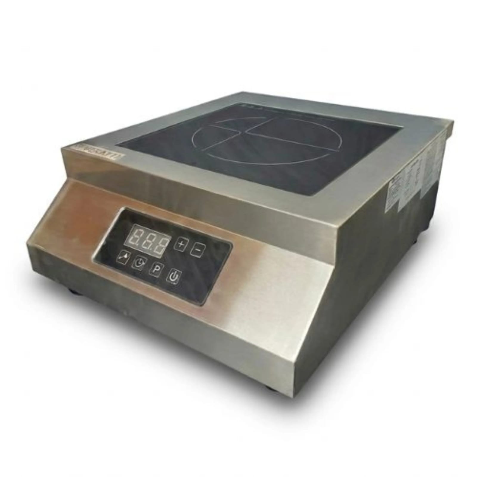 Veratti Full SS Premium Induction - CM8Y | 5000W | Square | Flat Base | Touchscreen Model — view 6