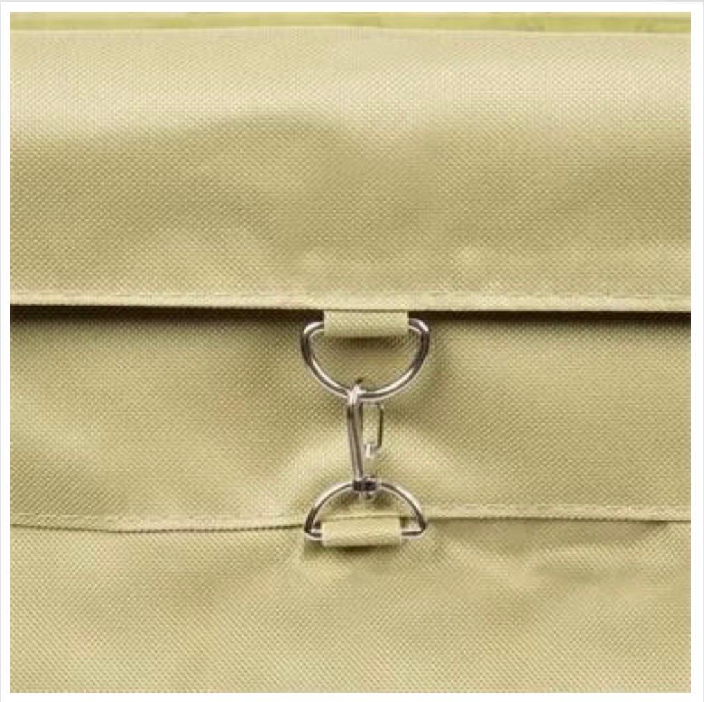 SS Rectangle Laundry Trolley with Linen Bag — view 7