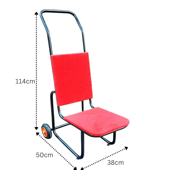 MS Handle Heavy Chair Stack Trolley — view 2