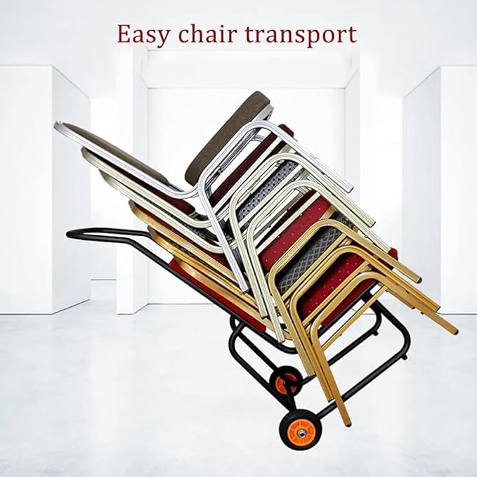 MS Handle Heavy Chair Stack Trolley — view 6