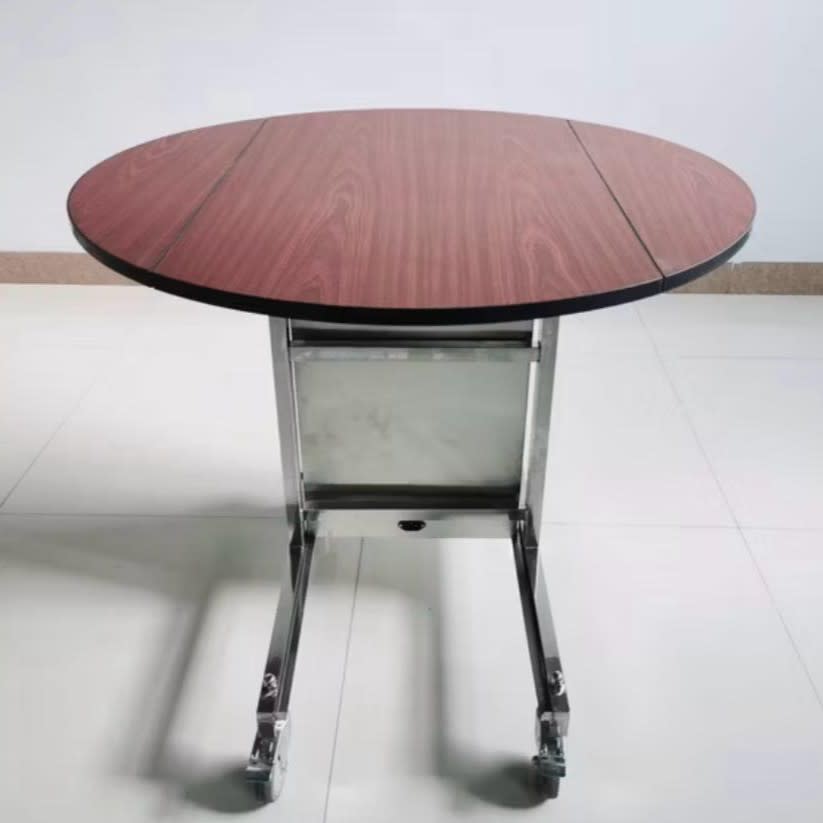 Food Warmer Trolley with SS 2 Layer Electric Hot Box Cabinet — view 8
