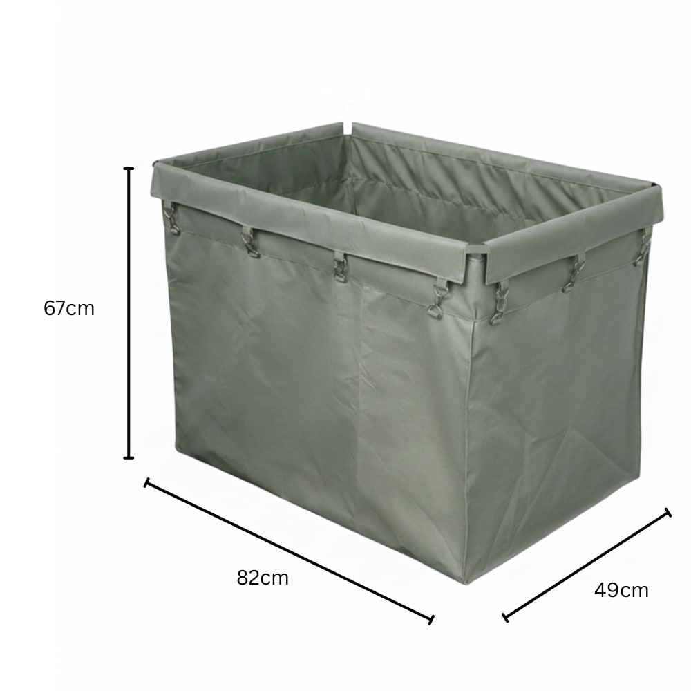 Spares for Rectangle Laundry Trolley - Grey Bag — view 2