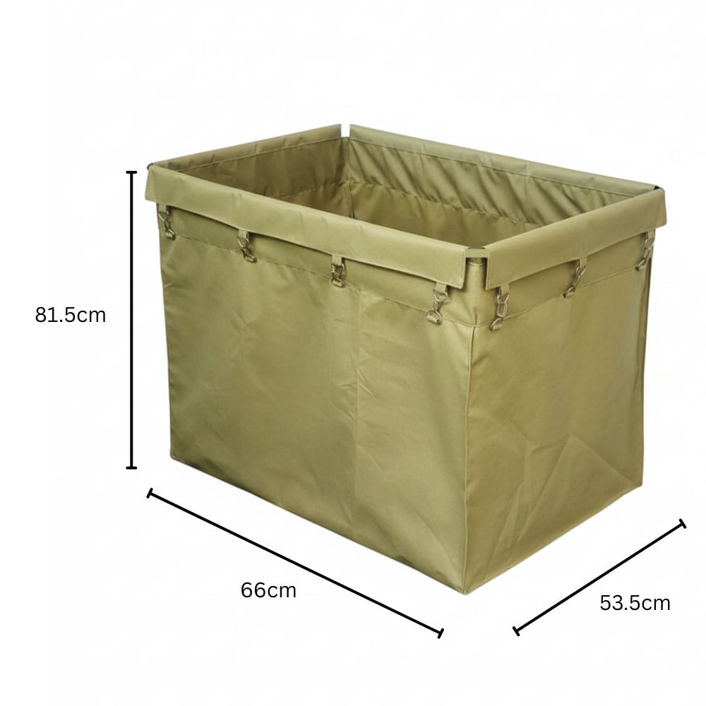 Spares for Rectangle Laundry Trolley - Green Bag — view 2