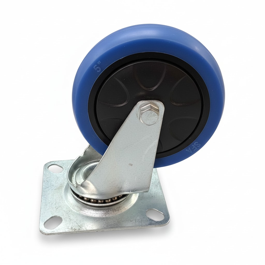 Spares for Fiber Blue Cart Luggage Trolley - 360° Rotating Wheel