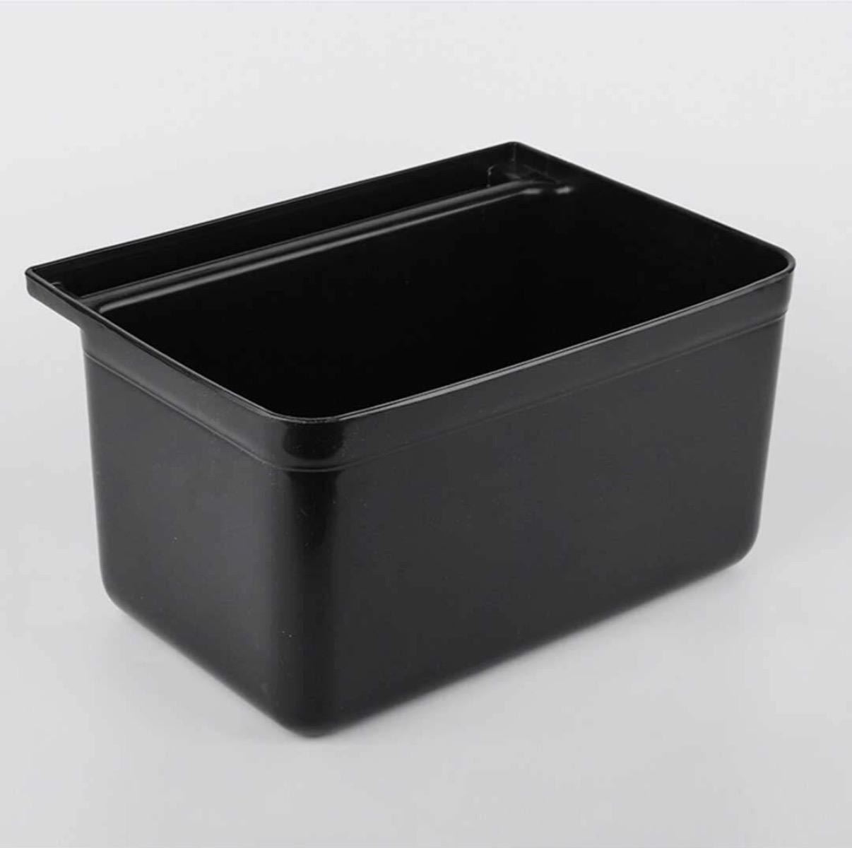 Spares for ABS Plastic Black 3 Layer Service Trolley - Black Plastic Lockable Bin Small — view 4