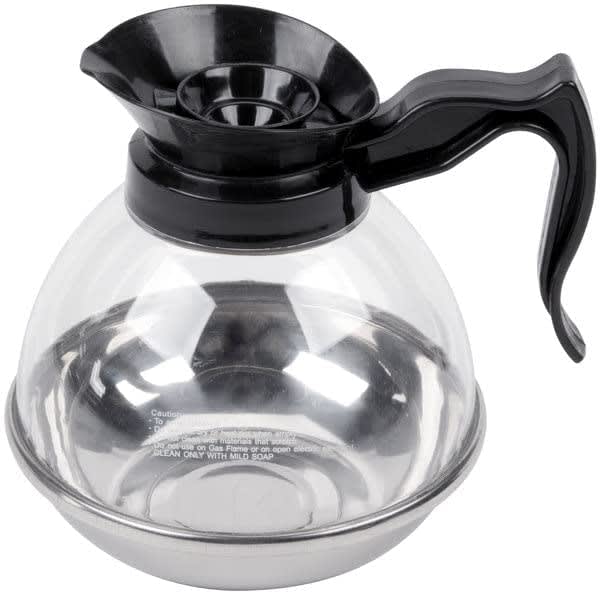 PC Coffee Carafe with Induction Compatible SS Bottom - 1.8L