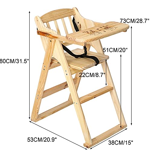 Wooden Baby Chair — view 2