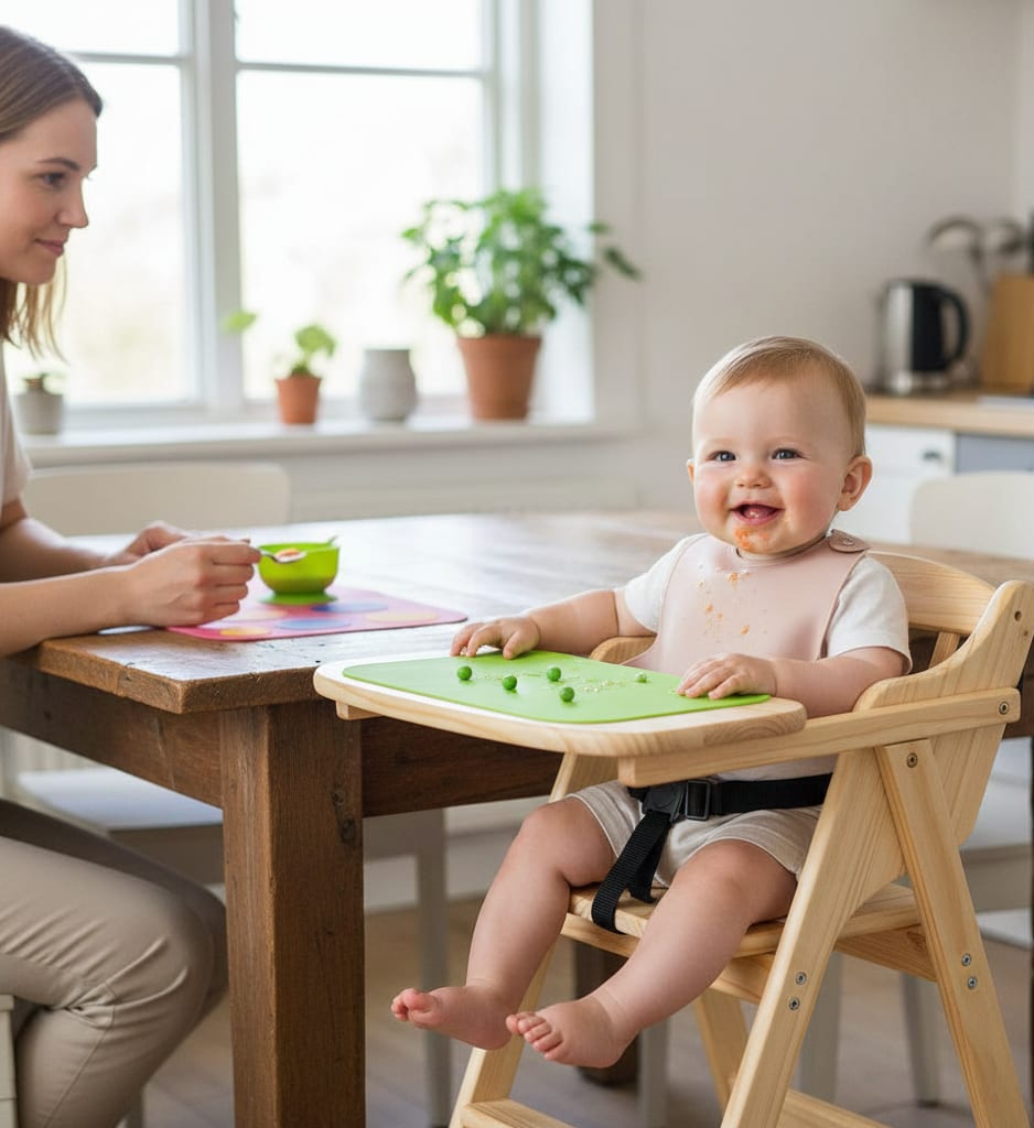 Wooden Baby Chair — view 3