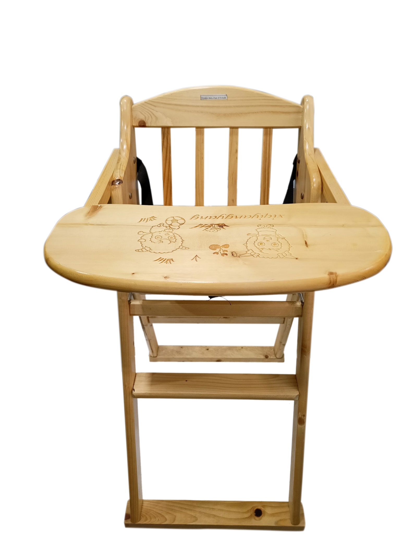 Wooden Baby Chair — view 4
