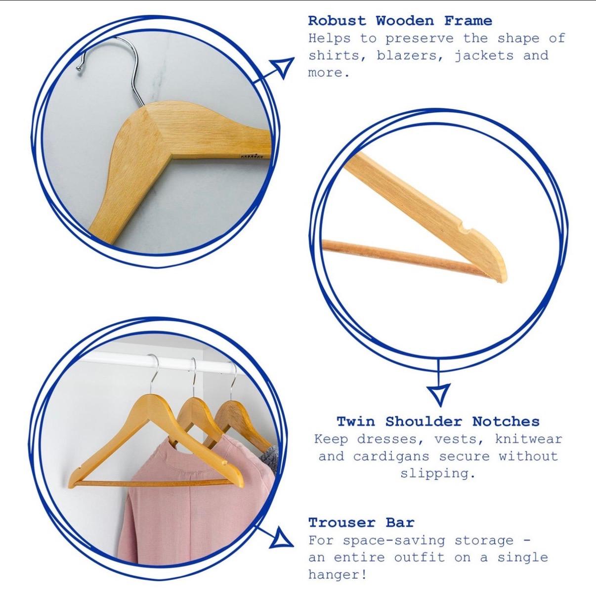 Wooden Regular Hanger — view 7