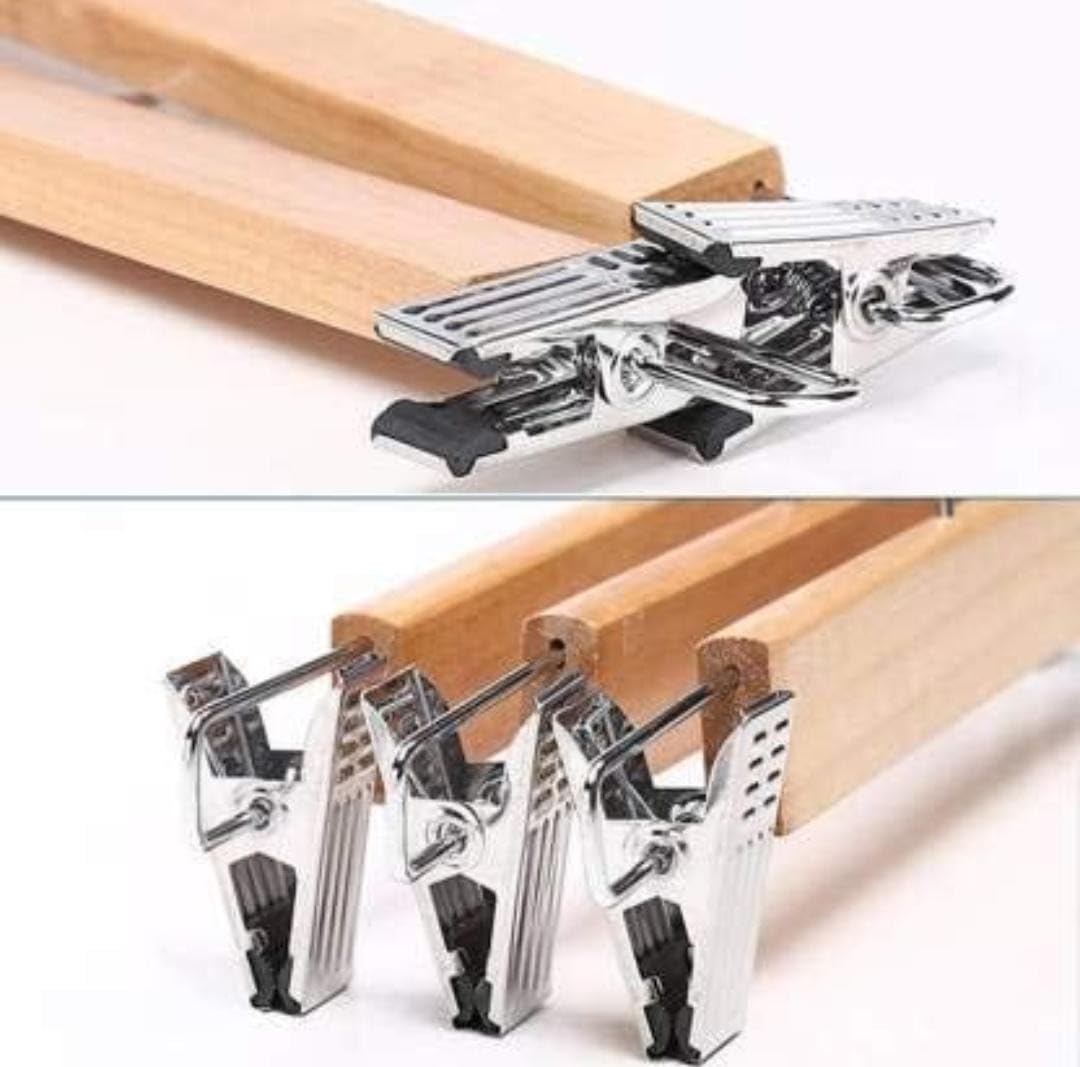 Wooden Regular Hanger with Clips — view 9