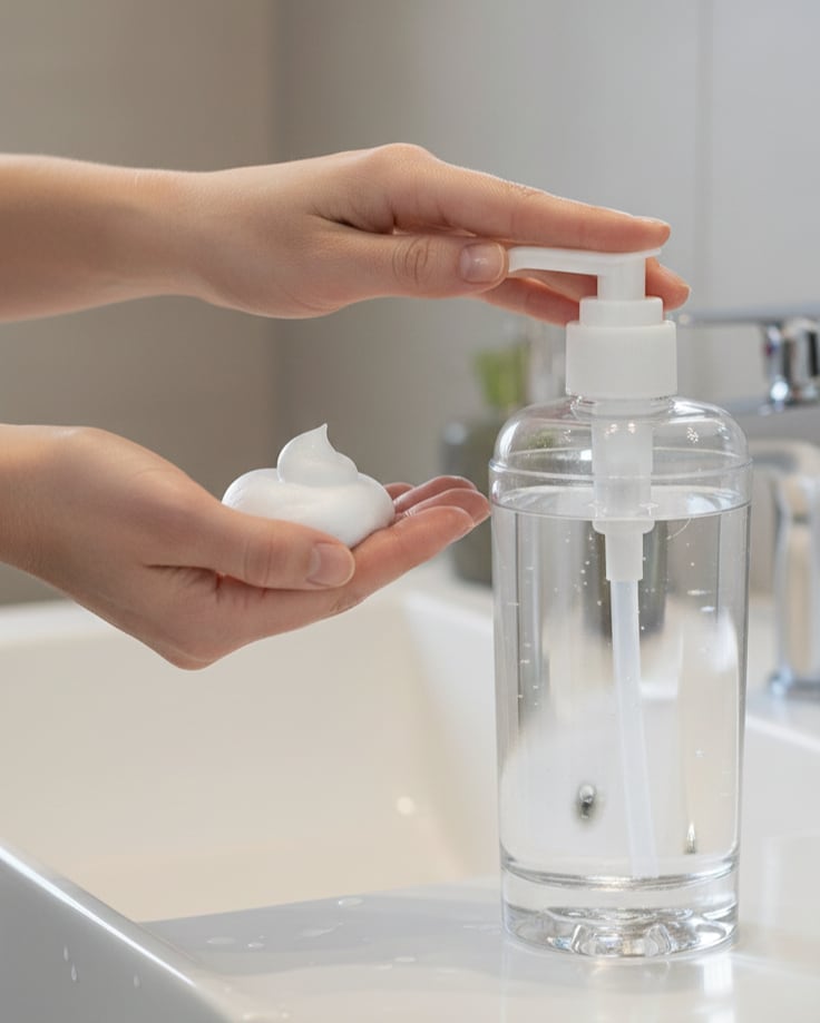 PC Crystal Soap Dispenser - 300ml — view 2