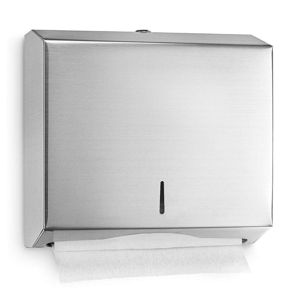 SS Wall Mountable Rectangle Tissue Holder — view 5