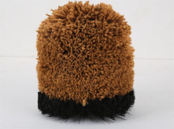 Spares for Electric Shoe Polish Machine - Brush Set (Black + Brown) — view 2
