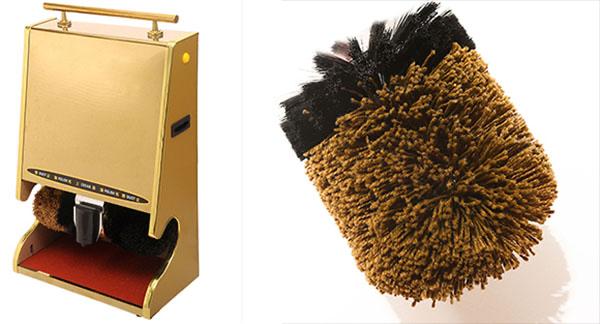 Spares for Electric Shoe Polish Machine - Brush Set (Black + Brown) — view 4