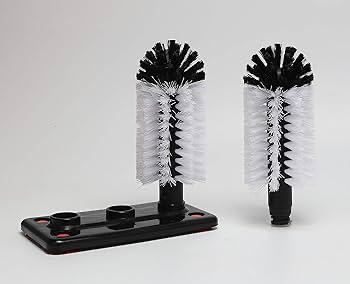 Plastic Triple Brush - Deep Cleaner for Large Cups/Bottles/Glasses with Hard Bristles 23cm — view 8