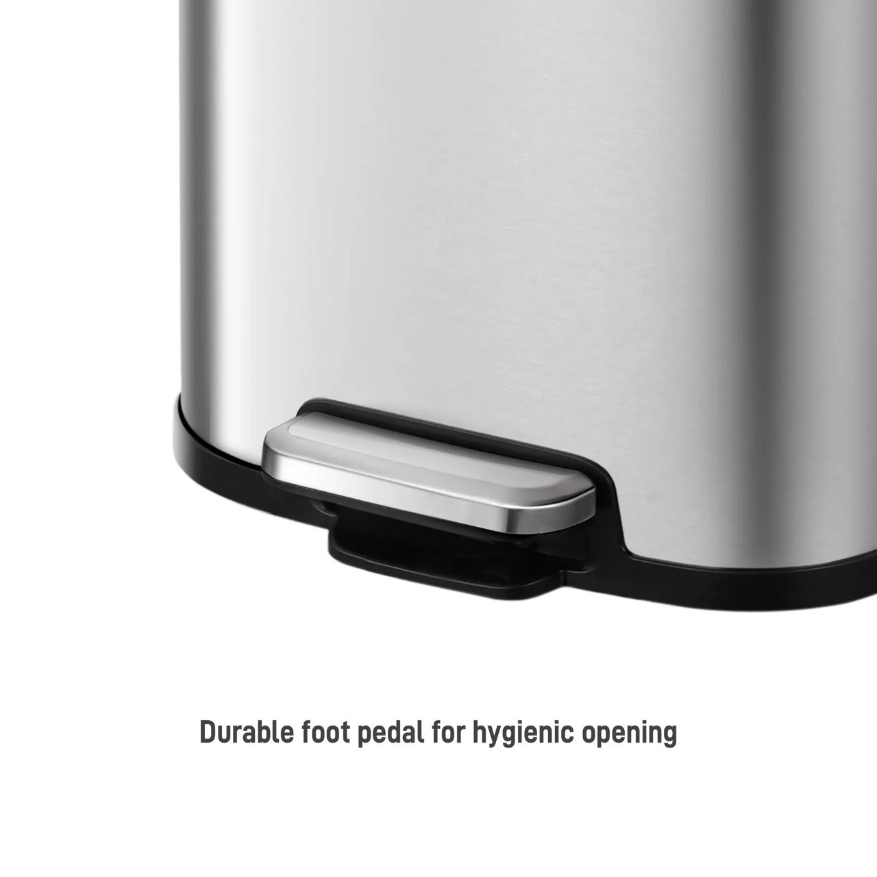 Full SS Dustbin with Pedal & Soft Closing - 30L — view 4