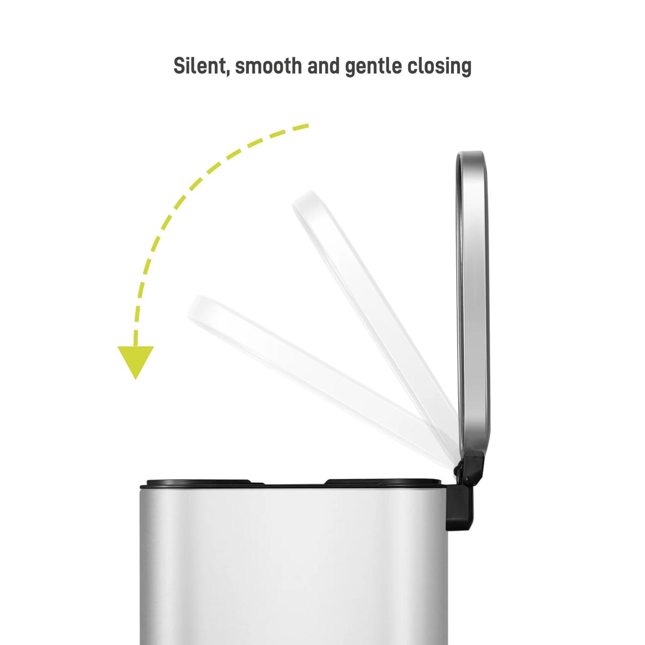 Full SS Dustbin with Pedal & Soft Closing - 30L — view 6