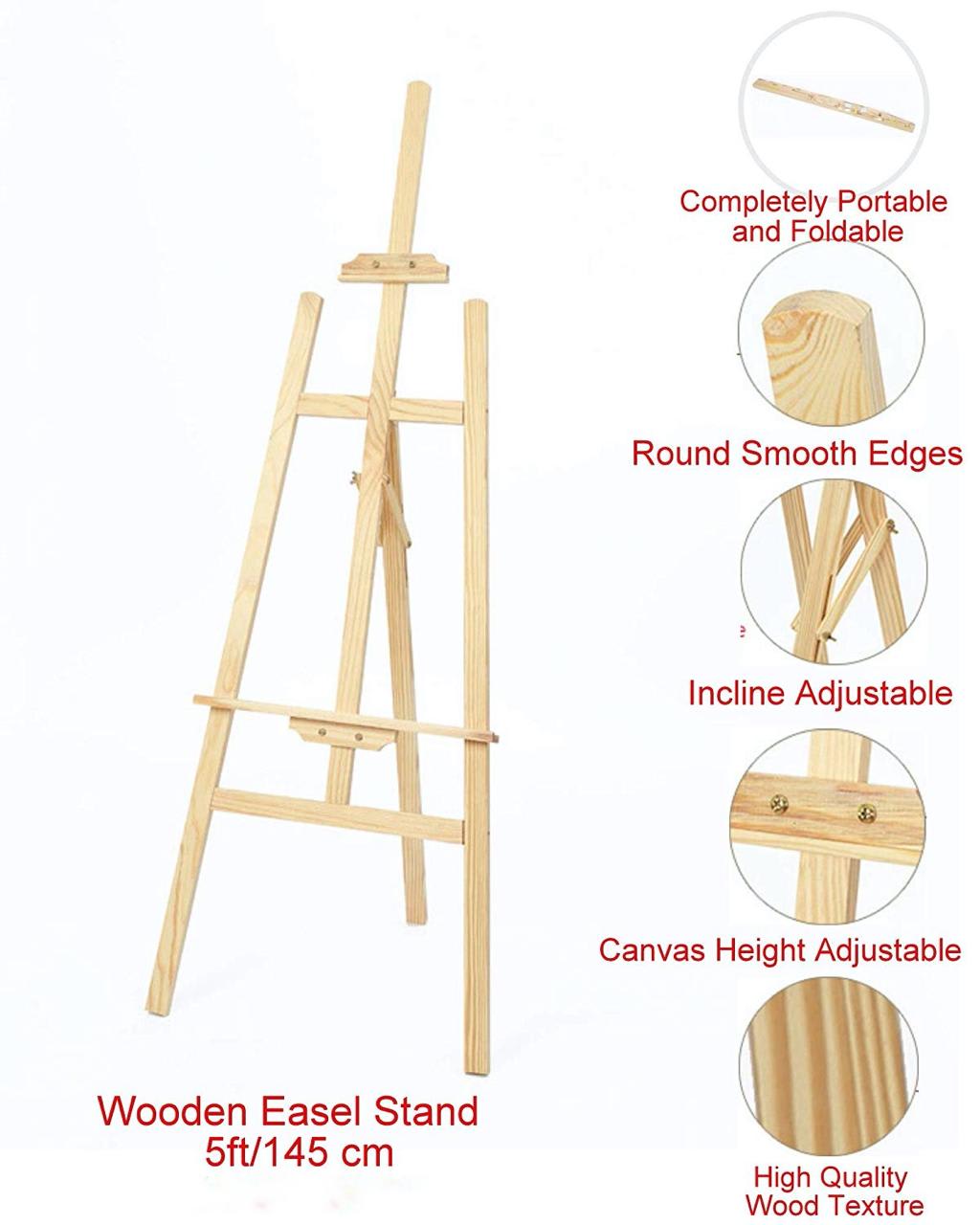 Wooden Triangle Writing/Painting Board — view 4