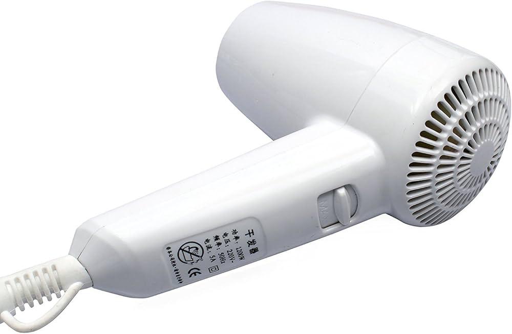 Electric Wall Mountable Hair Dryer 1200W - White — view 7