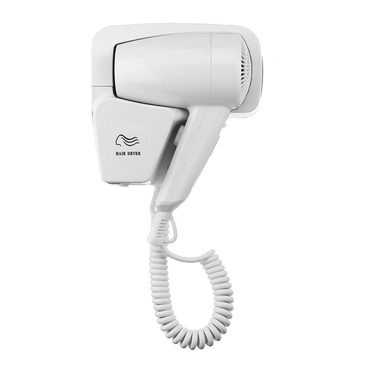 Electric Wall Mountable Hair Dryer 1200W - White — view 9