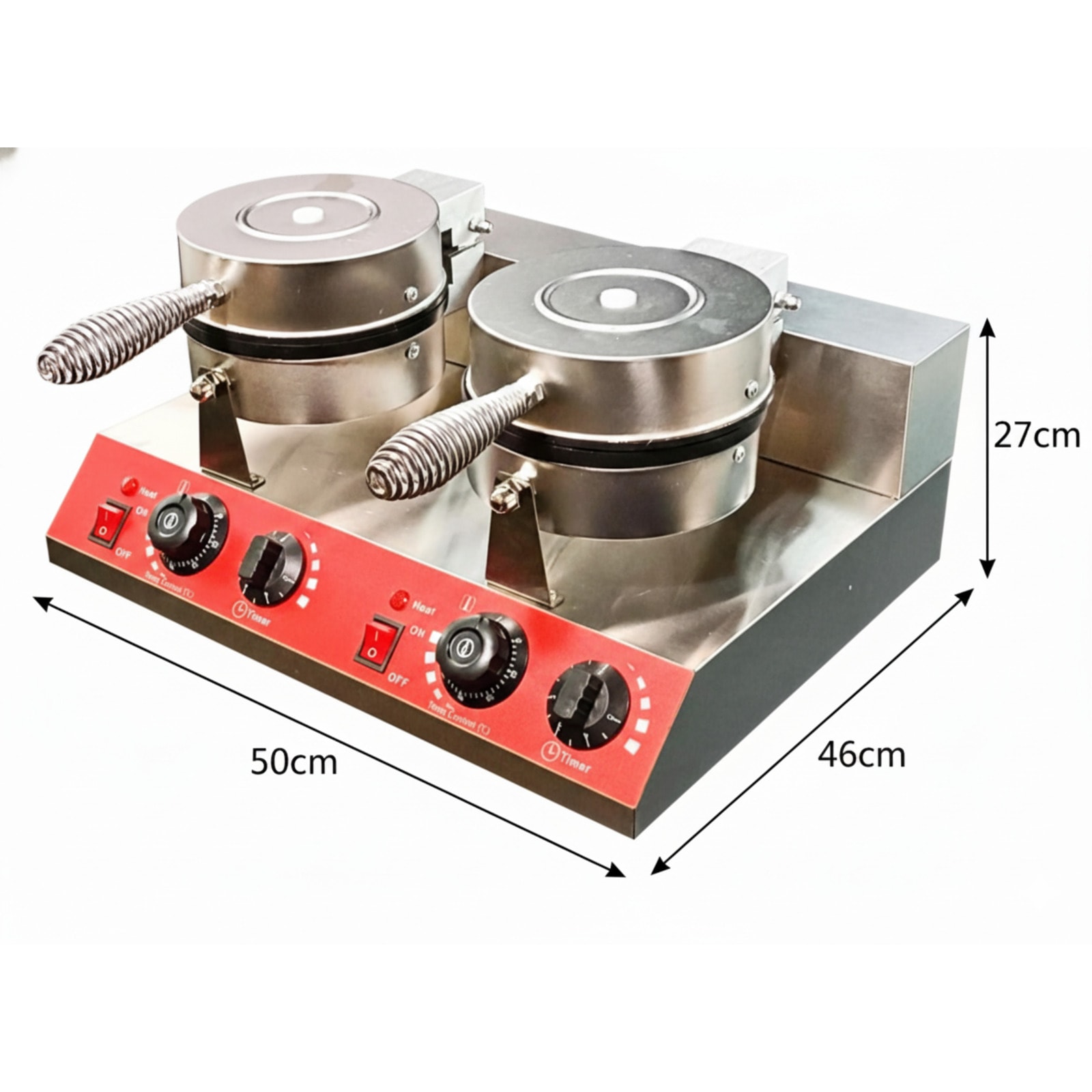 Electric Round Waffle Maker — view 2