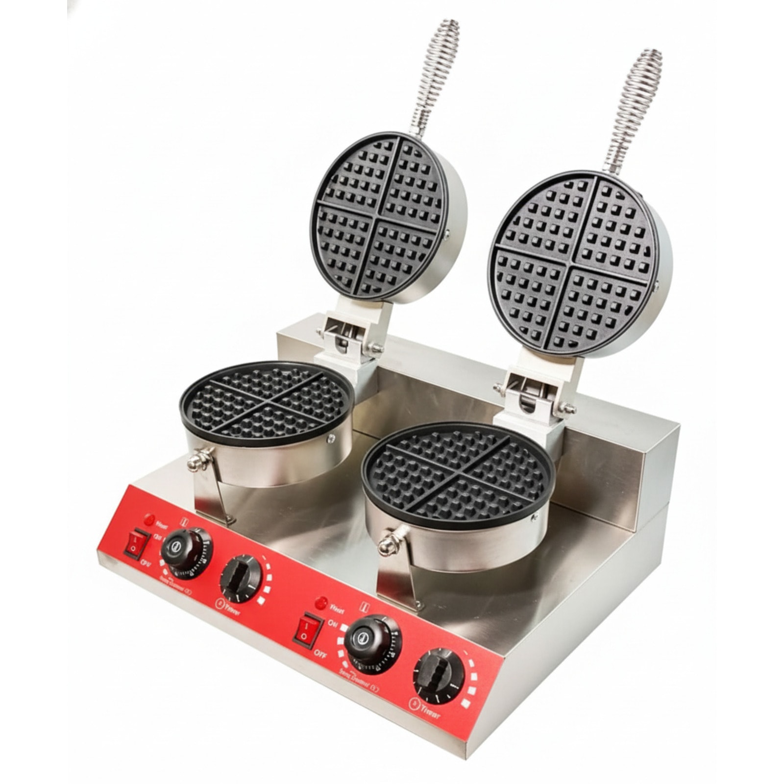 Electric Round Waffle Maker — view 7